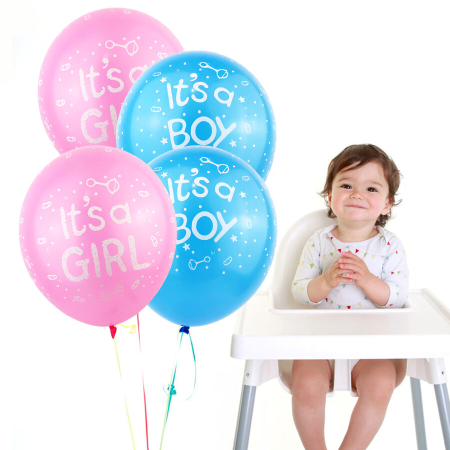 ''Boy or Girl'' balonu komplekts HP-03556