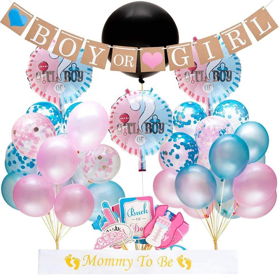 ''Boy or Girl'' balonu komplekts HP-03557
